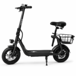 Phantomgogo Electric Scooter Black - Image 2