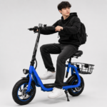 Phantomgogo Electric Scooter Blue - Image 6